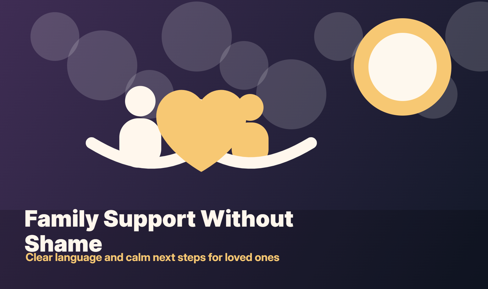 Family Support Without Shame
