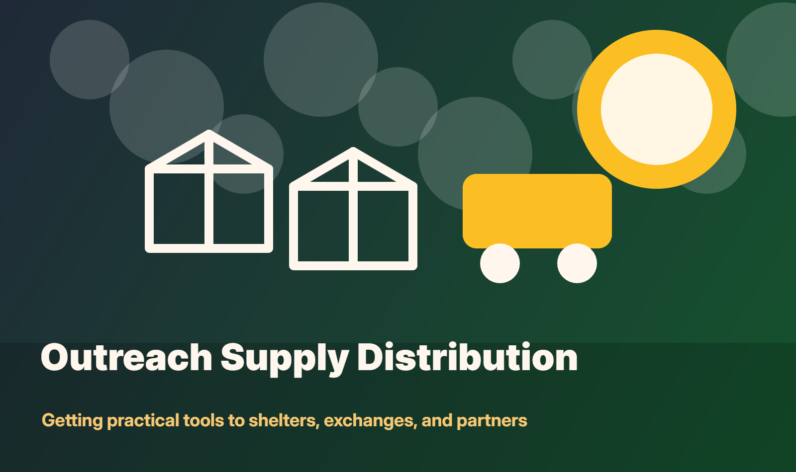 Outreach Supply Distribution